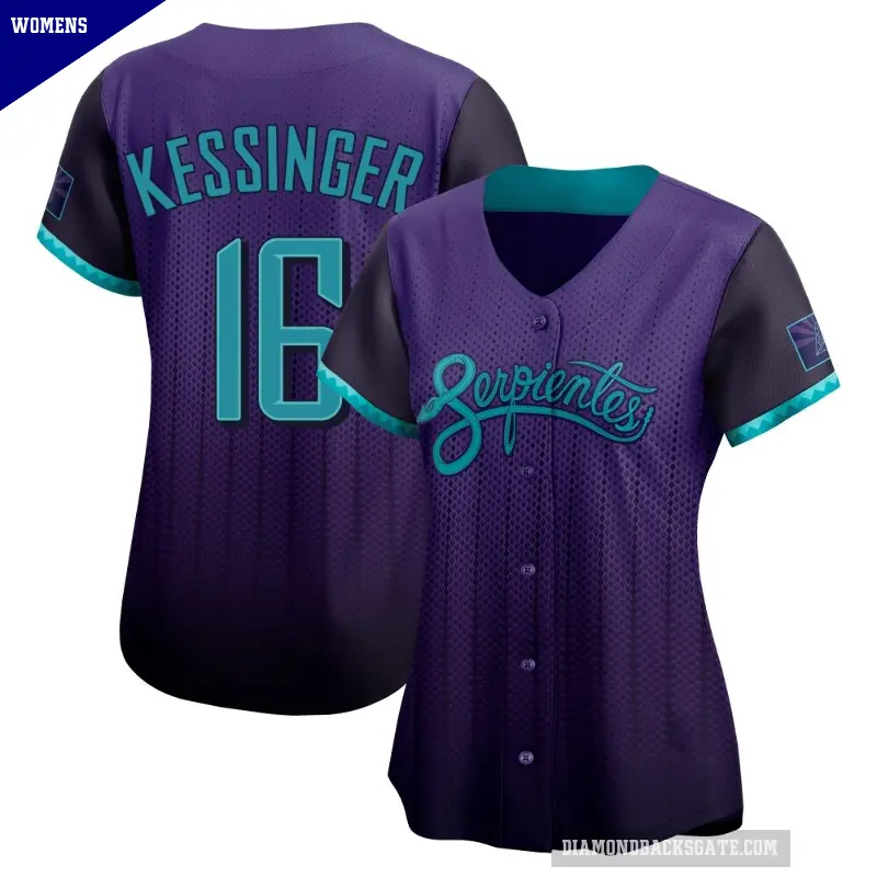 Women's No.16 Grae Kessinger Arizona Diamondbacks Purple Limited 2025 City Connect Jersey