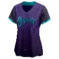 Women's No.28 Eugenio Suarez Arizona Diamondbacks Purple Limited 2025 City Connect Jersey